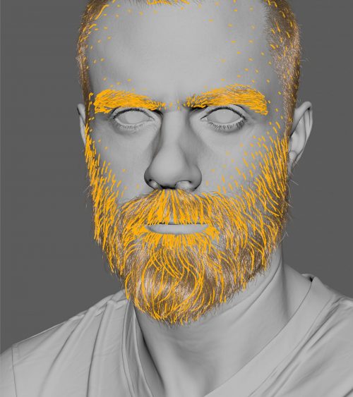 3D digital portrait of Richard