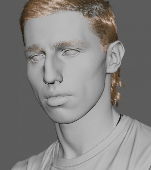 3D portrait of Yuan