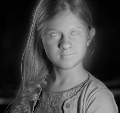3D portrait of Thea