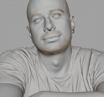 3d digital portrait