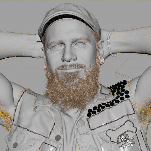 3d digital portrait